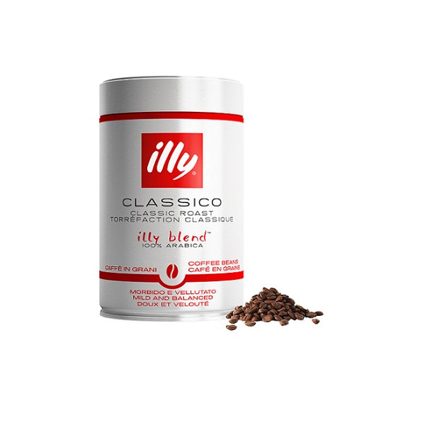 Illy CLASSICO grains - boîte de 250 g.