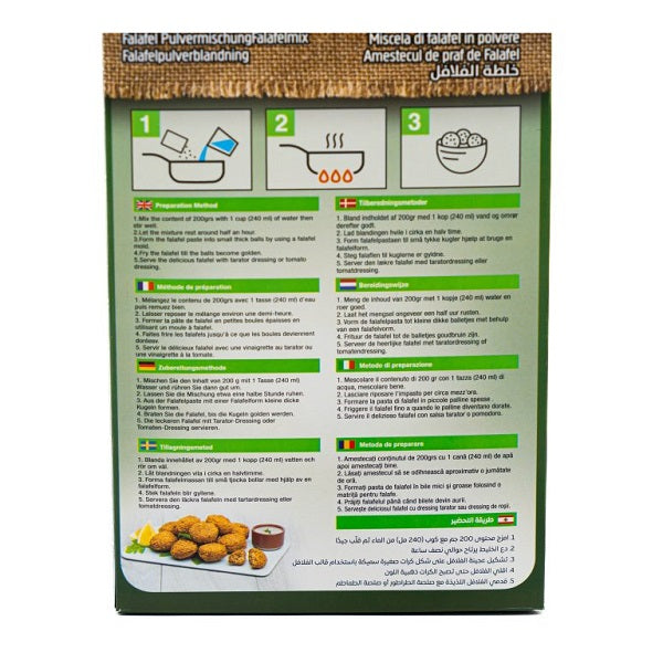 Mix pour FALAFEL, 200g - DAABOUL SONS