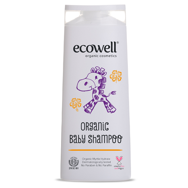 Shampoing bébé BIO, 300ml - ECOWELL