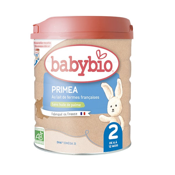 Lait Infantile Primea 2ème Âge 800g - Babybio Maroc vente en ligne epicerie Fine 