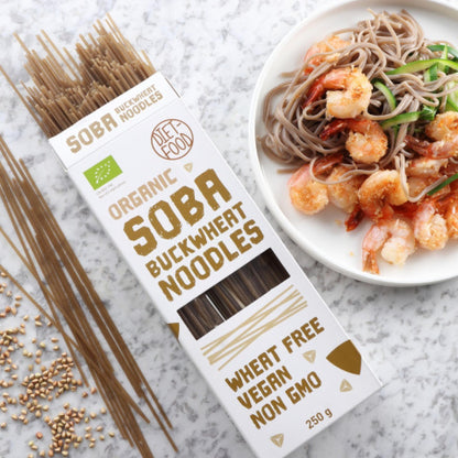 Pâtes BIO au Sarrasin Soba, 250g - DIET FOOD