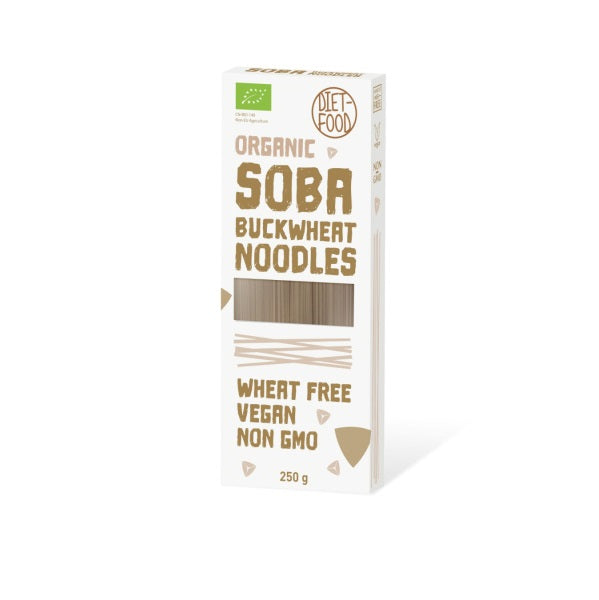 Pâtes BIO au Sarrasin Soba, 250g - DIET FOOD