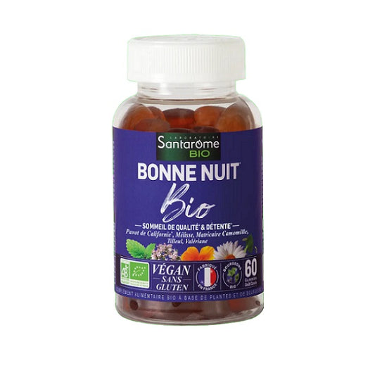 Bonne nuit BIO, 60 GUMMIES - SANTAROME BIO