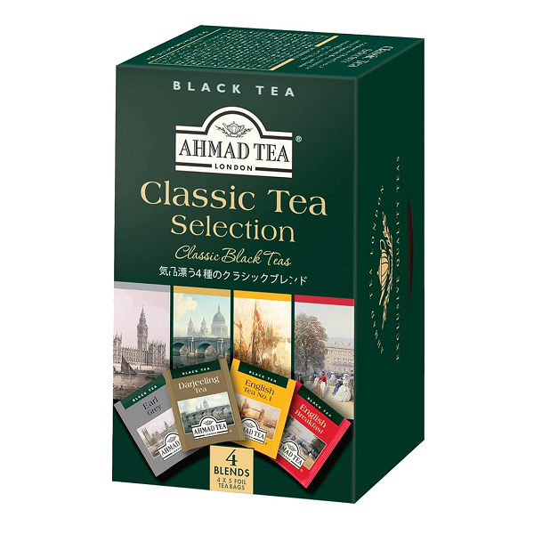 Infusion Thé noir Classique sélection, 20 sachets - Ahmad Tea Maroc vente en ligne epicerie Fine 