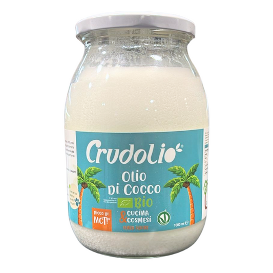 Huile de Coco Bio, 1L - CRUDOLIO