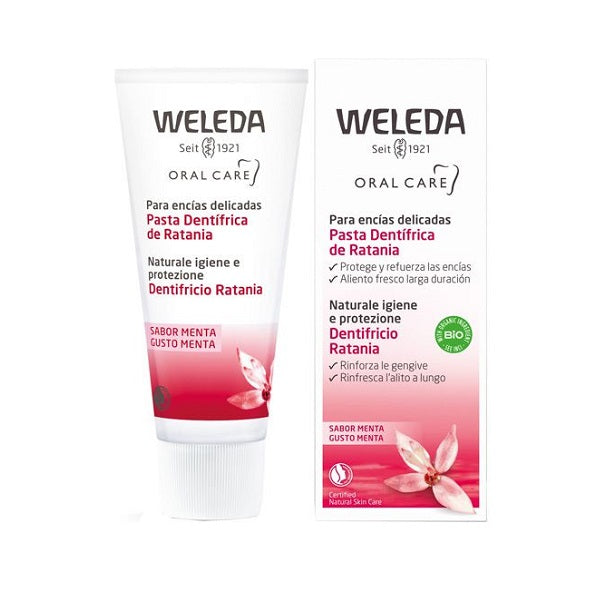 Dentifrice Ratania 75ml- WELEDA Maroc vente en ligne epicerie Fine 