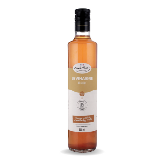 Vinaigre de cidre de pomme non pasteurisé - EMILE NOËL 50CL