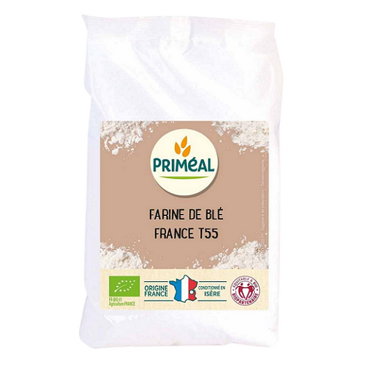 Farine de blé T55 pâtissière - Priméal