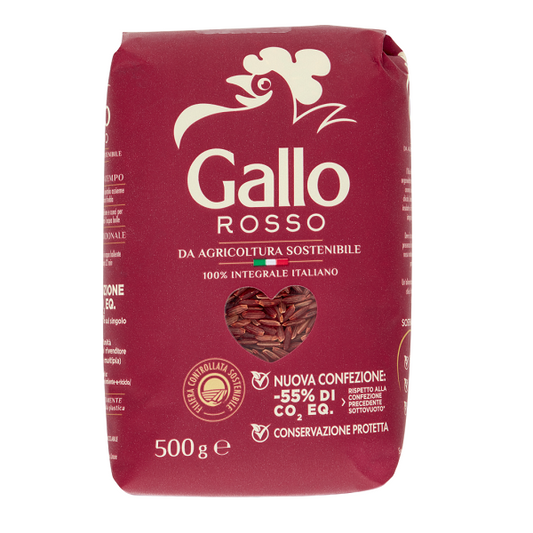 Riz ROUGE Complet, agriculture durable, -55% CO2eq - GALLO