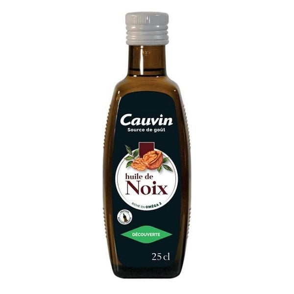 Huile de Noix pressée à froid, 25cl - CAUVIN