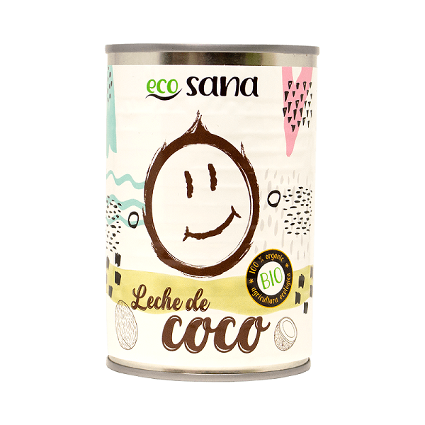 Lait de coco BIO, 400ml - ECOSANA