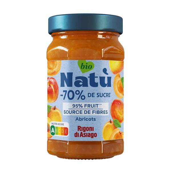 Natù Confiture 95% Fruits Abricots Bio, 240g - RIGONI DI ASIAGO