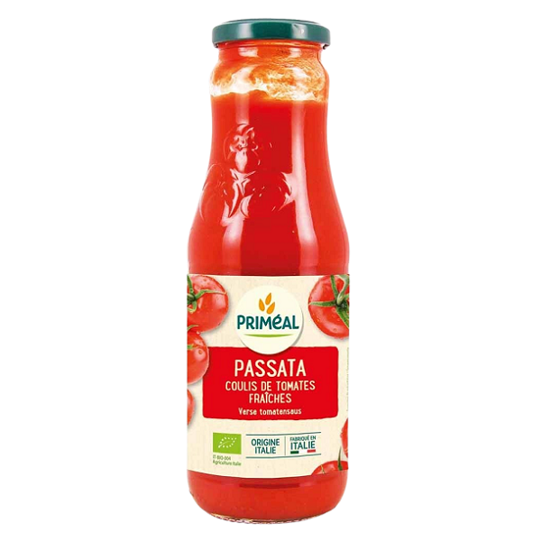 Achetez Passata Coulis de Tomates Fraîches bio 690g - Primeal en ligne au Maroc