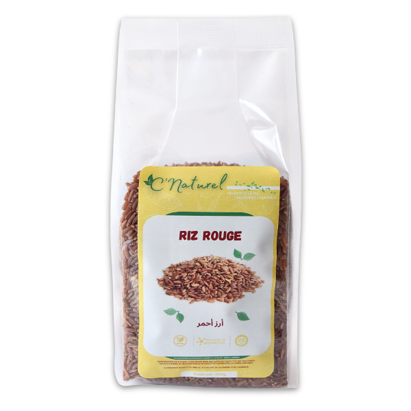 Graines De Riz Rouge, أرز أحمر - C'naturel – Goji Maroc