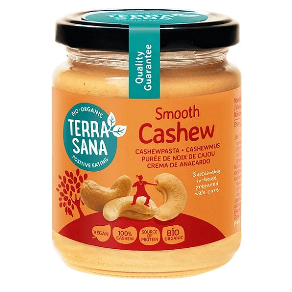 Purée de noix de cajou SMOOTH, 250g - TERRASANA