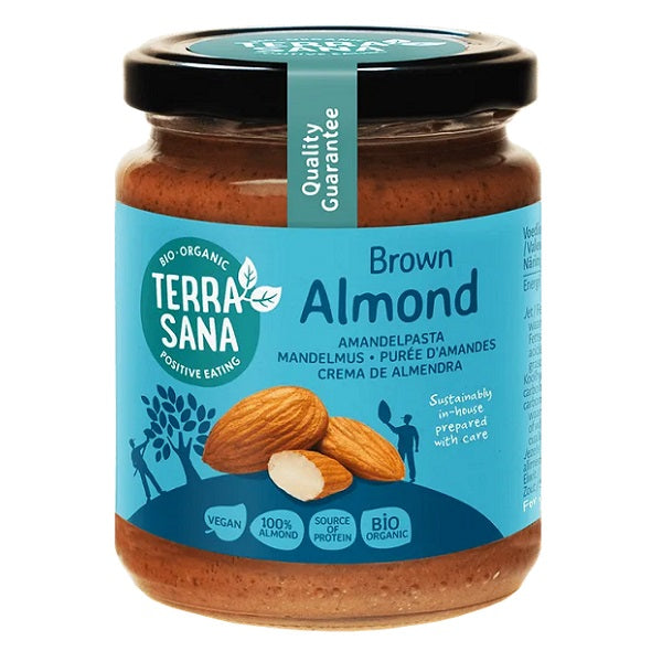 Purée d'amandes grillées, 250g - TERRASANA