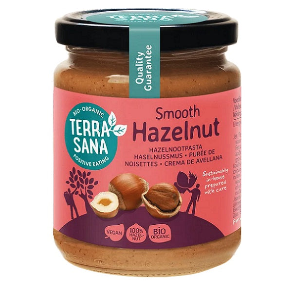 Purée de noisettes SMOOTH, 250g - TERRASANA