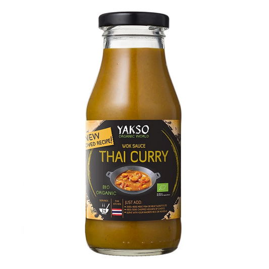 Sauce wok Curry Thaï bio 240ml - YAKSO