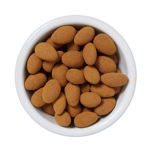 Amandes  enrobées poudre de Cacao amer  avec sucre- لوز كاكاو مر