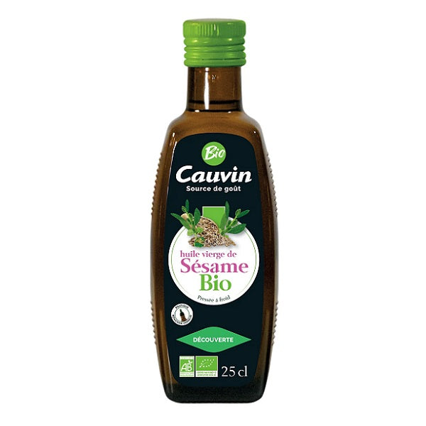 Huile de sésame BIO, 25cl - CAUVIN