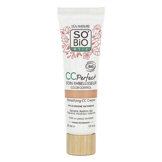 CC crème perfect soin embellisseur - 25 Medium, 30ml - So' Bio ETIC Maroc vente en ligne epicerie Fine 