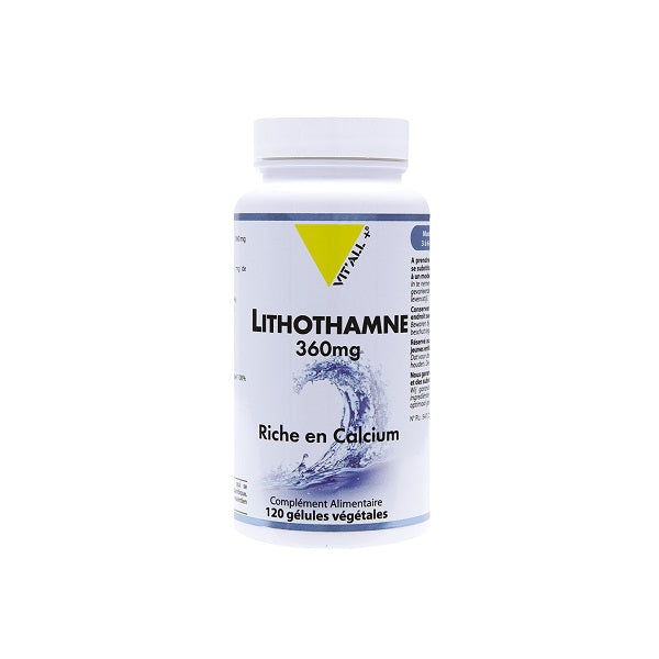 Lithothamne 500mg BIO 120gélules - Vital Plus Maroc vente en ligne epicerie Fine 