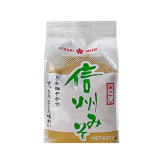 Pâte de soja Miso blanche, 400g - SHINSHU