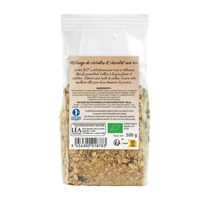 Muesli chocolat, 500g - JARDIN BIO