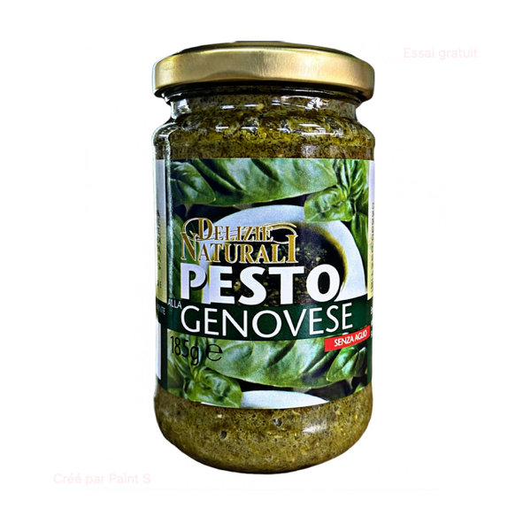 Sauce Pesto Delizie Natural 185g 