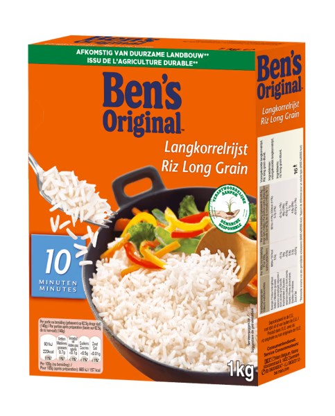 Riz Long Grain, 1kg - BEN'S ORIGINAL