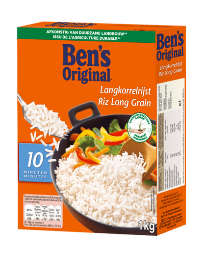 Riz Long Grain, 1kg - BEN'S ORIGINAL