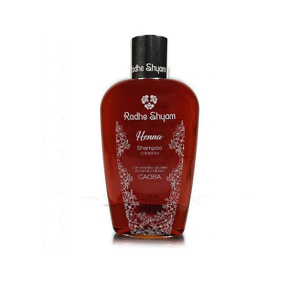 Shampooing au henné pour cheveux de couleur Acajou 250ml - Radhe Shyam Maroc vente en ligne epicerie Fine 