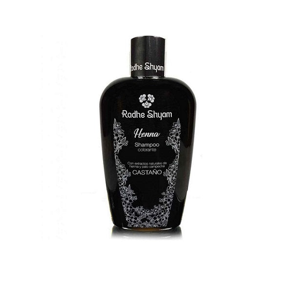 Shampooing au henné pour cheveux de couleur Marron 250ml - Radhe Shyam Maroc vente en ligne epicerie Fine 