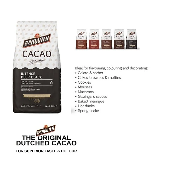 Van Houten l'Original Cacao en Poudre Non Sucré pour Boissons