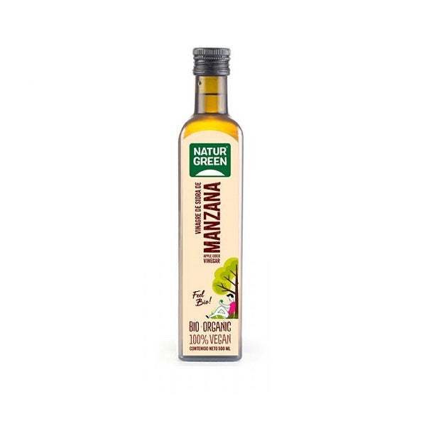 Vinaigre de cidre 500ml - NaturGreen Maroc vente en ligne epicerie Fine 